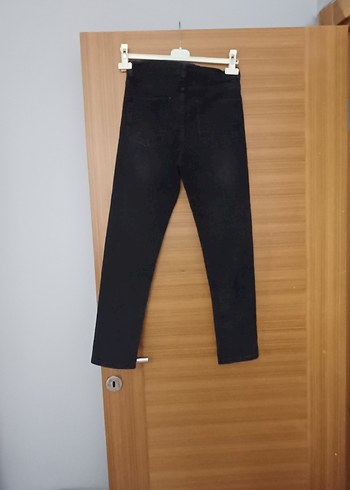 Lemon Kız çocuk Siyah Normal Kesim Denim Pantolon