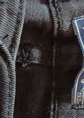 12-13 Yaş Beden Kız çocuk Siyah Normal Kesim Denim Pantolon