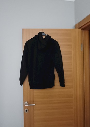LC Waikiki Siyah Baskılı erkek çocuk Sweatshirtü