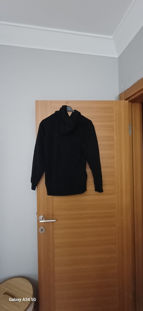 Siyah Baskılı erkek çocuk Sweatshirtü - Görsel 2