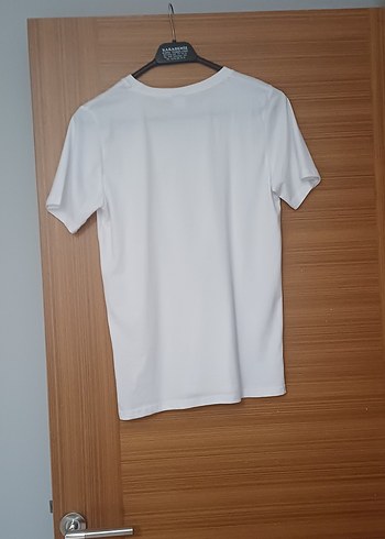 Beyaz Erkek Tişörtü Atatürk Baskılı - Görsel 3