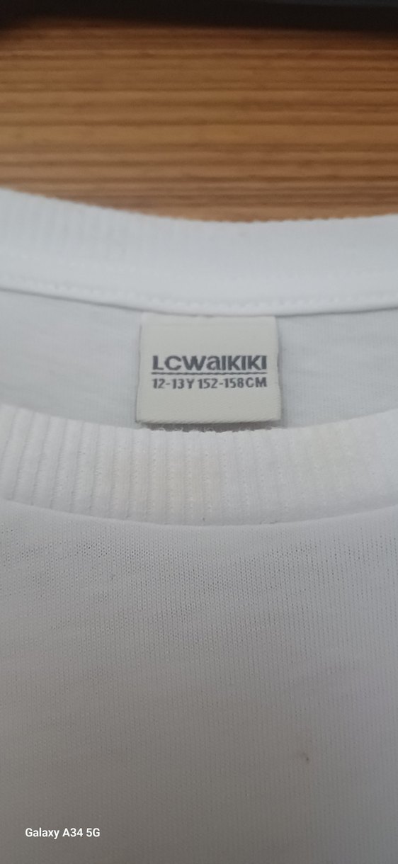 Beyaz Erkek Tişörtü Atatürk Baskılı - Görsel 2