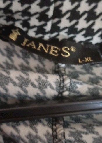 Kaz ayağı desenli Midi Volanlı Kadın Etek - Görsel 3