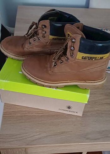 Cat Caterpillar marka Taba rengi Kar botu - Görsel 2