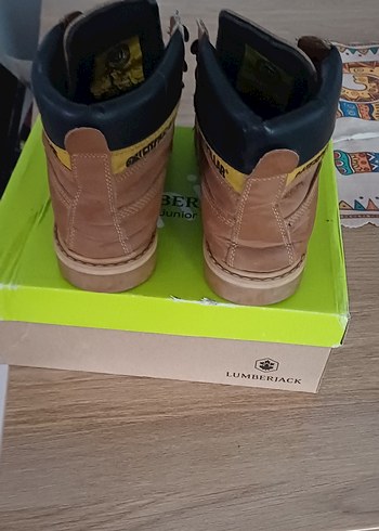 Cat Caterpillar marka Taba rengi Kar botu - Görsel 4