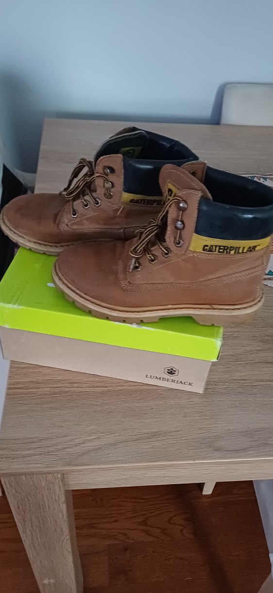 Cat Caterpillar marka Taba rengi Kar botu - Görsel 2