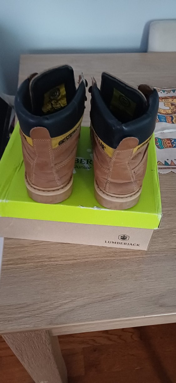 Cat Caterpillar marka Taba rengi Kar botu - Görsel 4