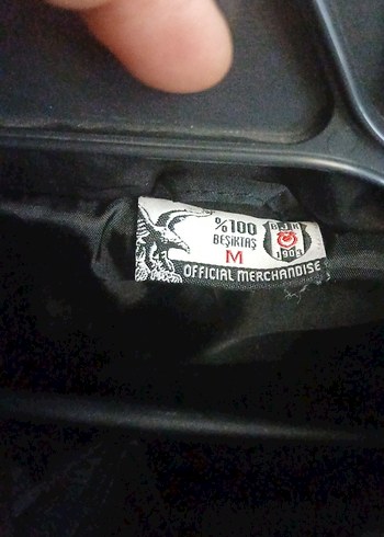 Siyah Beşiktaş Kartal Nakışlı Erkek Fermuarlı Şişme Yelek - Görsel 2