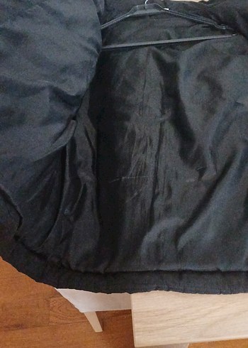 Siyah Beşiktaş Kartal Nakışlı Erkek Fermuarlı Şişme Yelek - Görsel 5