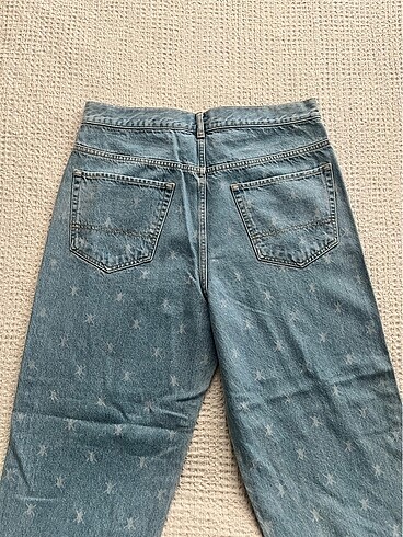 Urban Outfitters MAVİ DESENLİ KOT PANTOLON