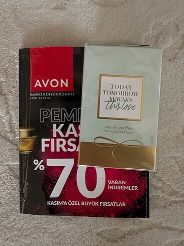 AVON TOMORROW TODAYS PARFÜM