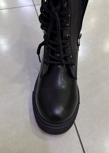 Siyah Kadın Goth Topuklu Bot - Görsel 3