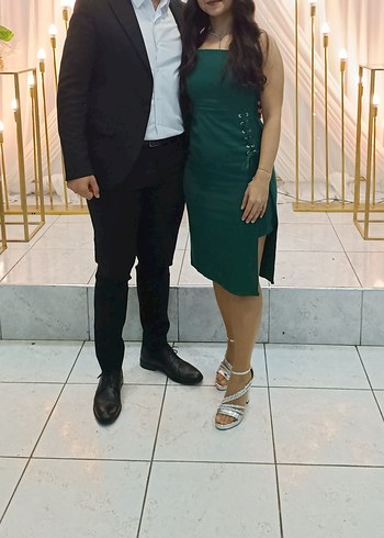 Milla Yeşil Midi Elbise