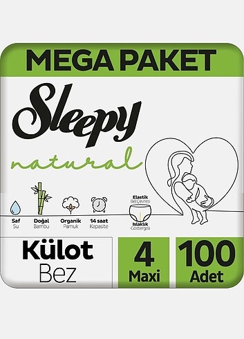 Sleepy natural külot bez 