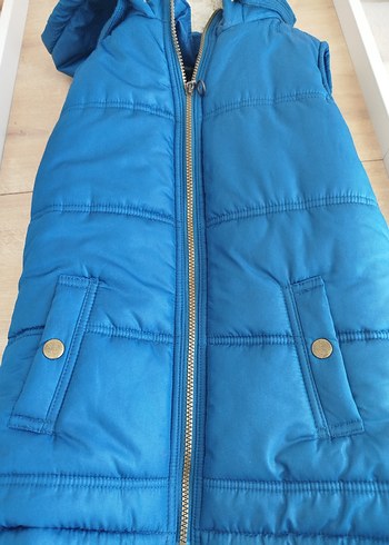 İçi Tüylü Fermuarlı Yelek - Görsel 4