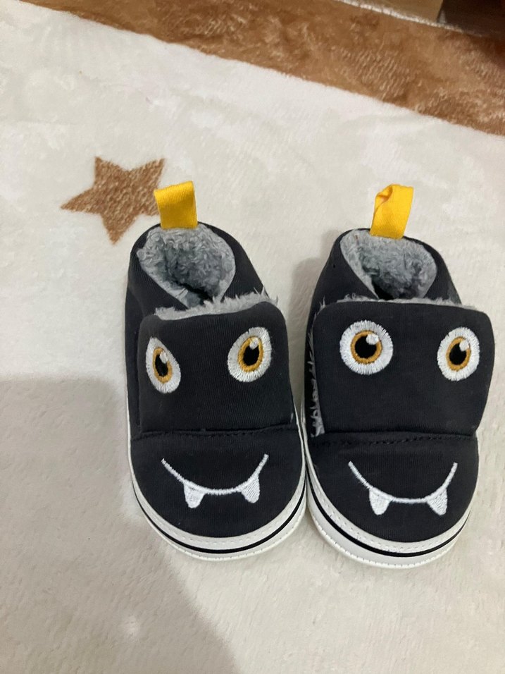 Kaydırmaz Tabanlı Erkek Çocuk Sıcak Panduf - Görsel 2