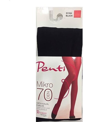 Penti m beden 70 den kilotlu opak çorap