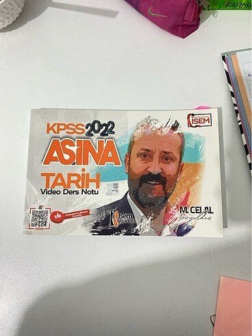 Aşina İsem Tarih video ders notu