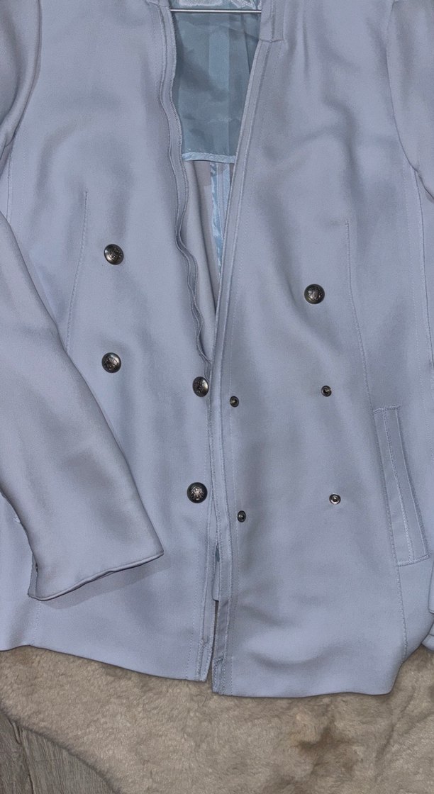 Mavi  Kadın Blazer Ceket - Görsel 3