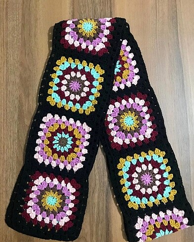  Beden Örgü atkı
