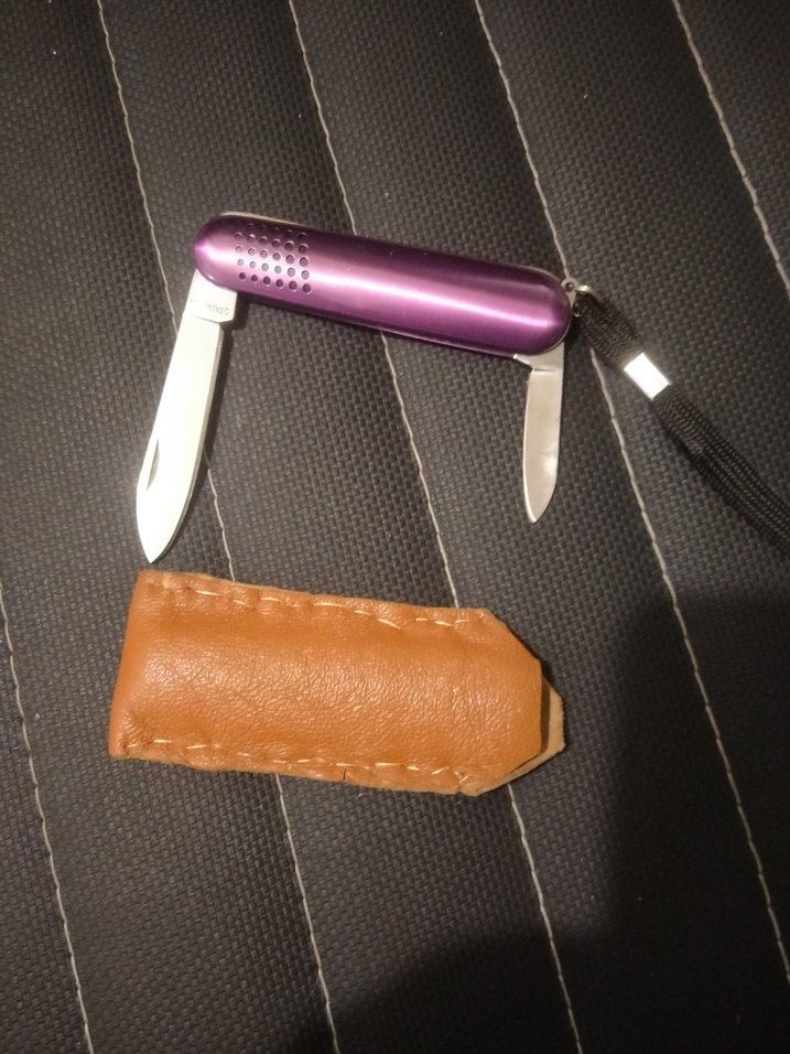 deri kılıfılı cep çakısı - Görsel 2