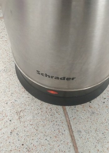 Schrader Gri Elektrikli Su Isıtıcısı - Görsel 2