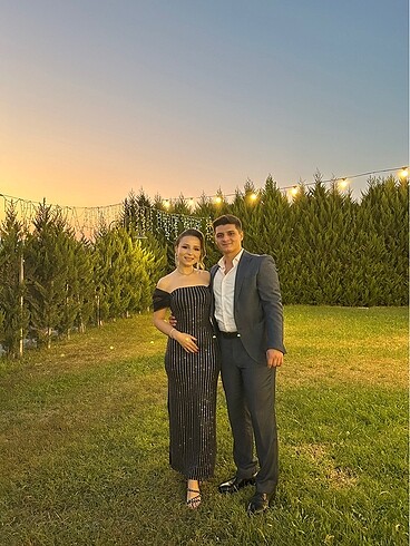 Zara Taşlı Elbise