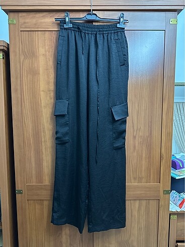 ZARA MARKA KARGO SATEN PANTOLON