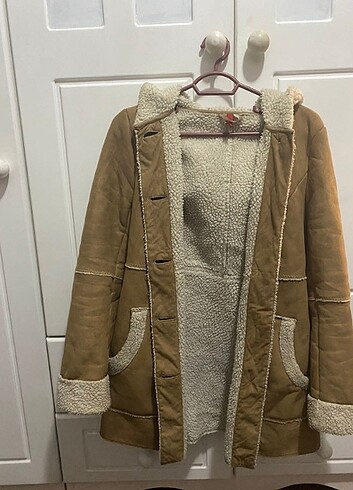 s Beden camel Renk H&m kaban 