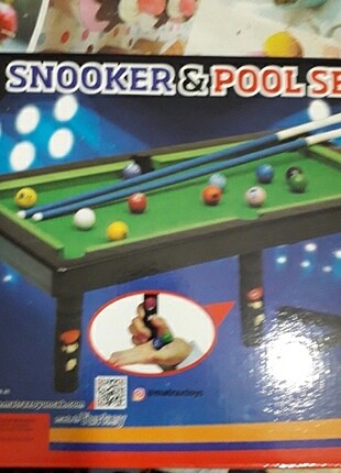 Bilardo seti sıfır