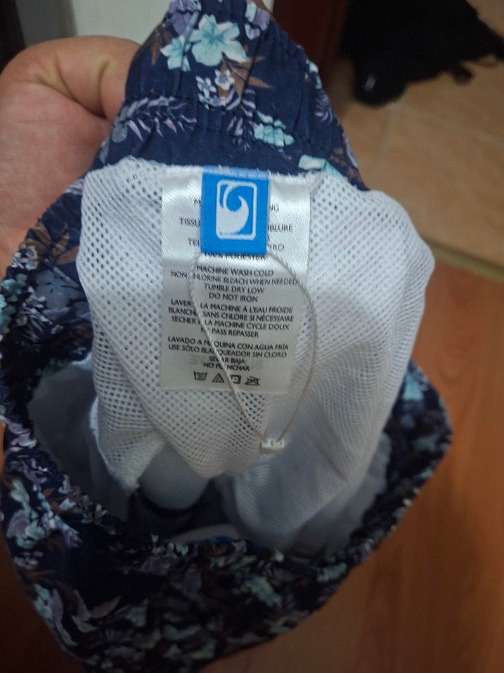 Bohem Çiçek Desenli Erkek Mini Mayo - Görsel 4