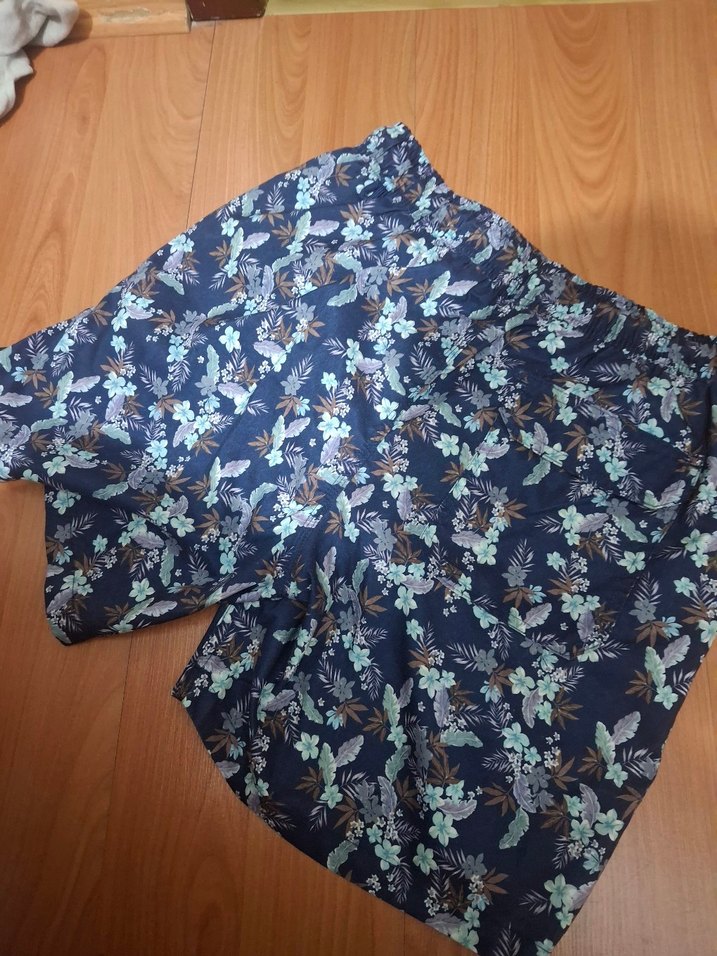 Bohem Çiçek Desenli Erkek Mini Mayo - Görsel 2