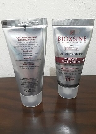 Bioxcin beyazlatıcı yüz kremi