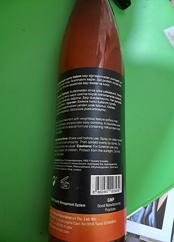 Durulanmayan saç bakım spreyi - Görsel 5