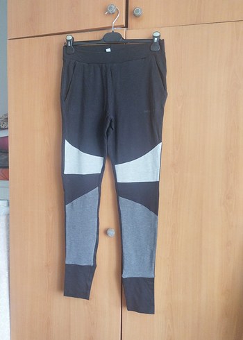 Gri Kadın Spor Tayt