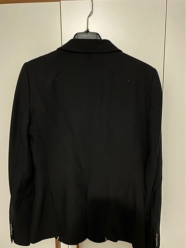40 Beden siyah Renk Massimo Dutti siyah blazer