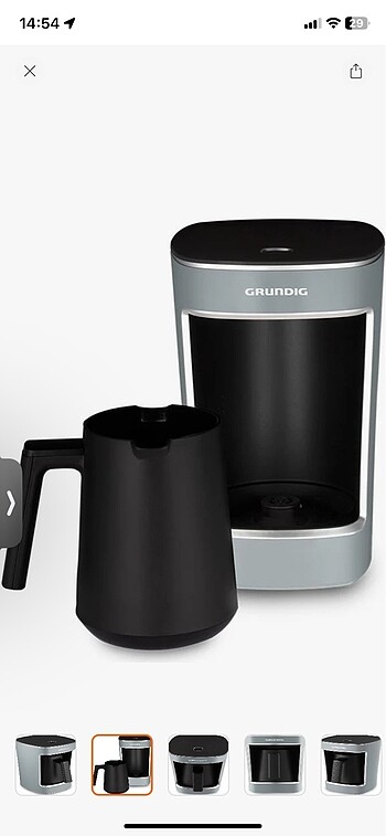 Grundig türk kahve makinesi