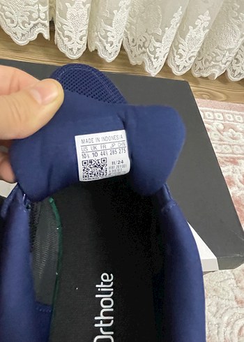 Lacivert Elastik Bağcıklı Erkek Spor Ayakkabı - Görsel 2