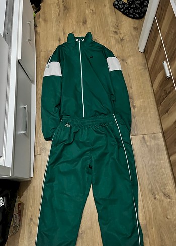 Fermuarlı Koyu Yeşil Eşofman Takımı - Görsel 6