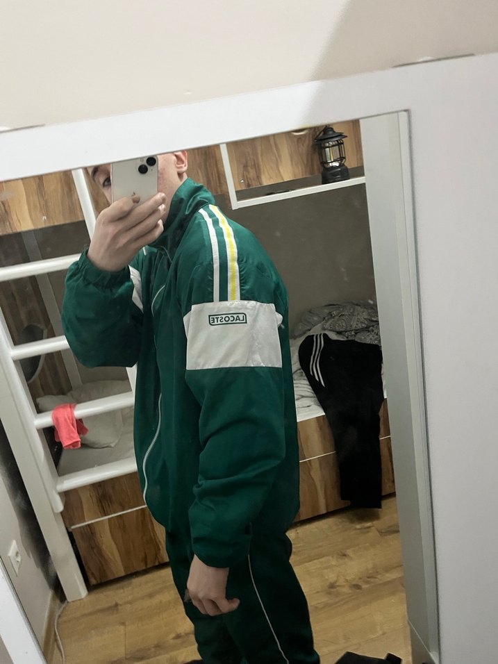 Fermuarlı Koyu Yeşil Eşofman Takımı - Görsel 2