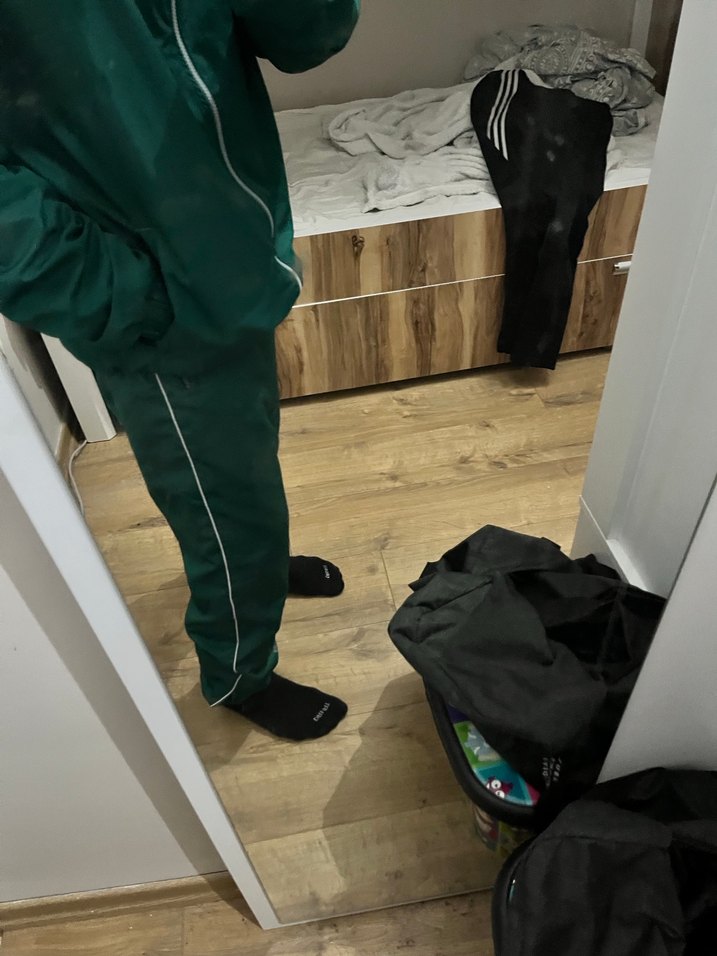 Fermuarlı Koyu Yeşil Eşofman Takımı - Görsel 3