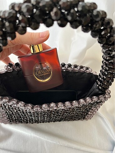 İki renkli boncuk abiye çanta - Görsel 5