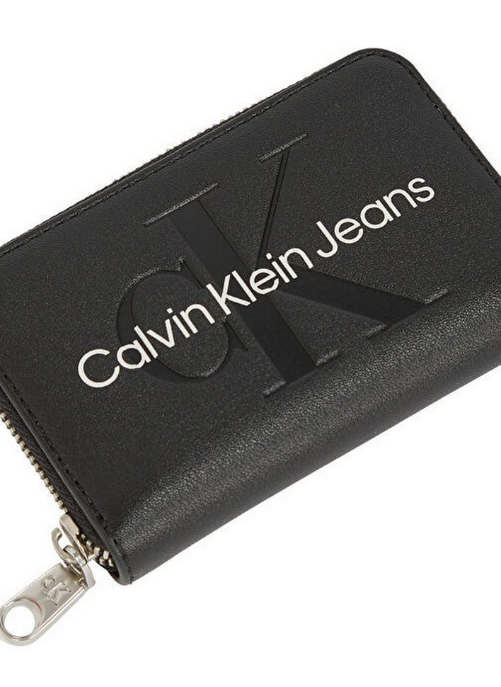 Calvin Klein  Siyah Deri cüzdan - Görsel 2