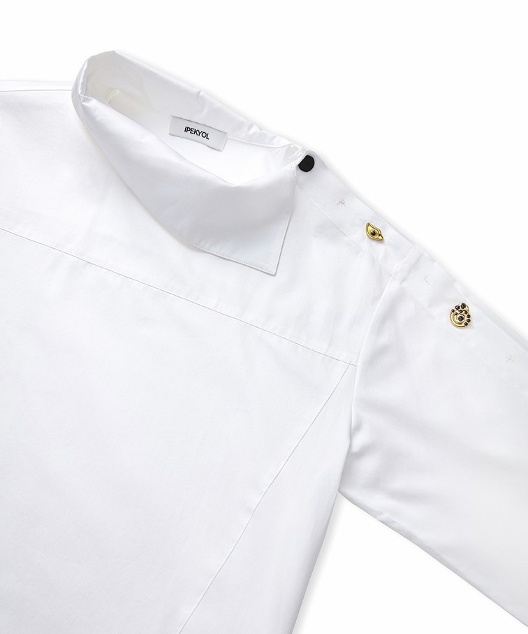 İpekyol Karma metal aksesuarlı gömlek - Görsel 2