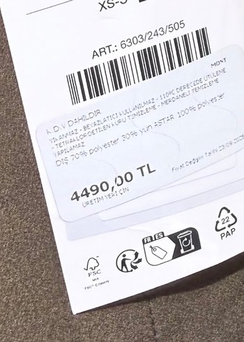 Zara zw collection yün karışımlı dokulu ceket - Görsel 8