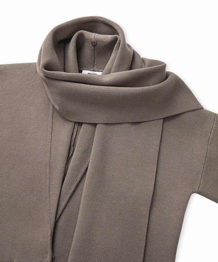 İpekyol atlı aksesuarlı triko kaban - Görsel 2