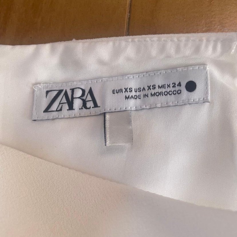 Zara beyaz mini elbise - Görsel 3