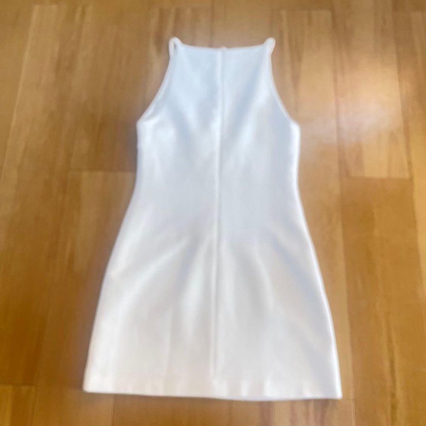 Zara beyaz mini elbise - Görsel 4