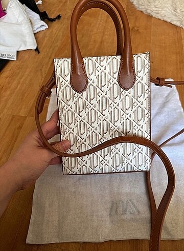 Beden kahverengi Renk İpekyol monogram çanta