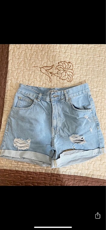 Zara İts basic kot şort